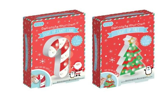 D.I.Y Light Up Candy Cane/Tree